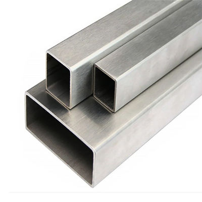 Bouwmateriaal 304 roestvrije vierkante buis 1mm150mm Industriële Naadloze Koudgewalste Getrokken Dom