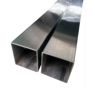 Bouwmateriaal 304 roestvrije vierkante buis 1mm150mm Industriële Naadloze Koudgewalste Getrokken Dom